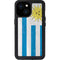 Uraguay Flag Distressed iPhone 13 Mini Waterproof Case